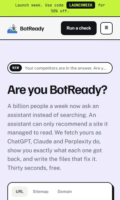 BotReady screenshot 1