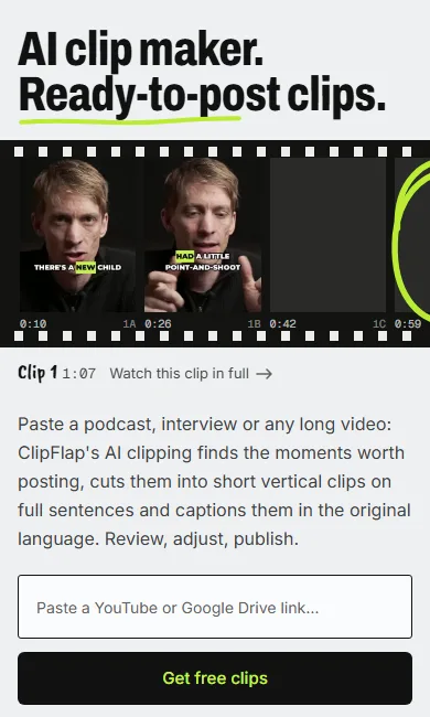 ClipFlap screenshot 1