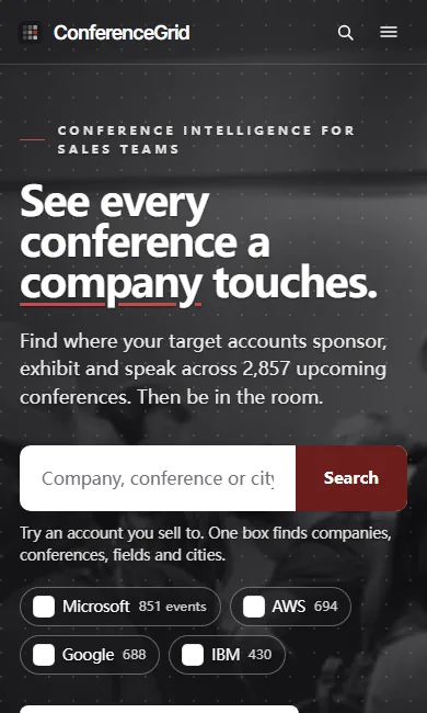 ConferenceGrid screenshot 1