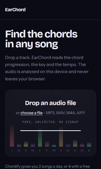 EarChord screenshot 1