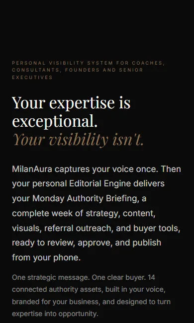 MilanAura AI Studio screenshot 1