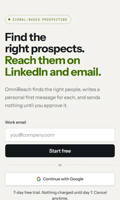 OmniReach screenshot 1
