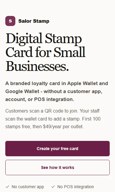 Salor Stamp screenshot 1